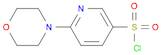 6-MORPHOLIN-4-YL-PYRIDINE-3-SULFONYL CHLORIDE