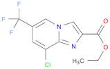 ETHYL 8-CHLORO-6-(TRIFLUOROMETHYL)IMIDAZO[1,2-A]PYRIDINE-2-CARBOXYLATE