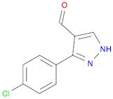 3-(4-CHLORO-PHENYL)-1H-PYRAZOLE-4-CARBALDEHYDE