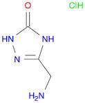 5-AMINOMETHYL-2,4-DIHYDRO-[1,2,4]TRIAZOL-3-ONE HYDROCHLORIDE