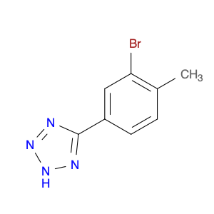 5-(3-BROMO-4-METHYL-PHENYL)-2H-TETRAZOLE