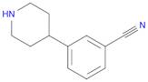 3-(Piperidin-4-yl)benzonitrile