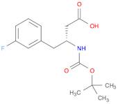 BOC-(R)-3-AMINO-4-(3-FLUORO-PHENYL)-BUTYRIC ACID