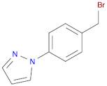 1-[4-(BROMOMETHYL)PHENYL]-1H-PYRAZOLE