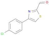 4-(4-chlorophenyl)-1,3-thiazole-2-carbaldehyde