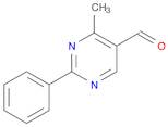 4-METHYL-2-PHENYL-5-PYRIMIDINECARBALDEHYDE