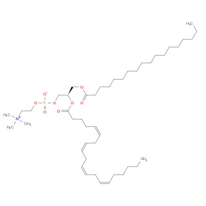 1-OCTADECANOYL-2-[(CIS,CIS,CIS,CIS)-5,8,11,14-EICOSATETRAENOYL]-SN-GLYCERO-3-PHOSPHOCHOLINE