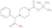 2-(4-Boc-Piperazinyl)-2-phenylacetic acid