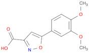 5-(3,4-DIMETHOXY-PHENYL)-ISOXAZOLE-3-CARBOXYLIC ACID