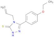 4-allyl-5-(4-ethoxyphenyl)-4H-1,2,4-triazole-3-thiol