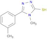 4-Methyl-5-(m-tolyl)-4H-1,2,4-triazole-3-thiol