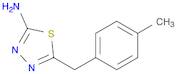 5-(4-methylbenzyl)-1,3,4-thiadiazol-2-amine