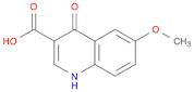 6-methoxy-4-oxo-1,4-dihydroquinoline-3-carboxylic acid