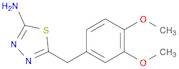 5-(3,4-DIMETHOXY-BENZYL)-[1,3,4]THIADIAZOL-2-YLAMINE