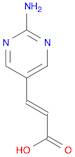 (2E)-3-(2-aminopyrimidin-5-yl)acrylic acid