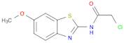 2-CHLORO-N-(6-METHOXY-BENZOTHIAZOL-2-YL)-ACETAMIDE