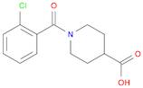 1-(2-CHLORO-BENZOYL)-PIPERIDINE-4-CARBOXYLIC ACID