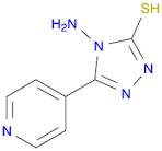 4-AMINO-5-(4-PYRIDYL)-4 H-1,2,4-TRIAZOLE-3-THIOL