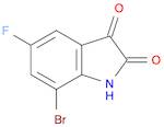 5-BROMO-7-FLUORO-1H-INDOLE-2,3-DIONE