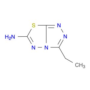 3-ethyl[1,2,4]triazolo[3,4-b][1,3,4]thiadiazol-6-amine