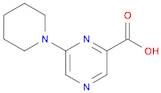 6-PIPERIDIN-1-YLPYRAZINE-2-CARBOXYLIC ACID