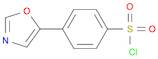 4-(1,3-OXAZOL-5-YL)BENZENESULFONYL CHLORIDE