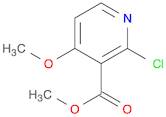 2-Chloro-4-methoxy-3-pyridinecarboxylic acid methyl ester