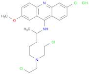 QUINACRINE MUSTARD DIHYDROCHLORIDE