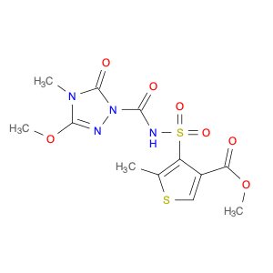 Methyl 4-(N-(3-methoxy-4-methyl-5-oxo-4,5-dihydro-1H-1,2,4-triazole-1-carbonyl)sulfamoyl)-5-methyl…