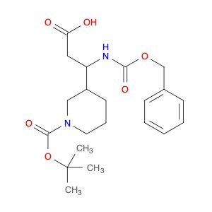 3-N-CBZ-AMINO-3-(3'-BOC)PIPERIDINE-PROPIONIC ACID