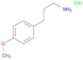 3-(4-METHOXYPHENYL)PROPYLAMINE HCL