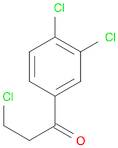 3-CHLORO-1-(3,4-DICHLOROPHENYL)-1-PROPANONE