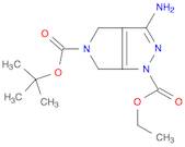 1-ETHYLOXYCARBONYL-5-BOC-3-AMINO-4,6-DIHYDRO-PYRROLO[3,4-C]PYRAZOLE