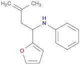 (1-FURAN-2-YL-3-METHYL-BUT-3-ENYL)-PHENYL-AMINE