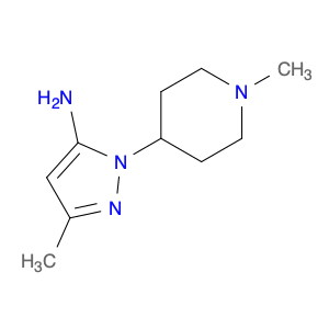 3-Methyl-1-(1-methylpiperidin-4-yl)-1H-pyrazol-5-amine