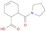 6-(PYRROLIDINE-1-CARBONYL)-CYCLOHEX-3-ENECARBOXYLIC ACID