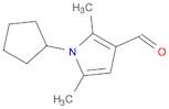 1-Cyclopentyl-2,5-dimethyl-1H-pyrrole-3-carbaldehyde