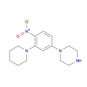 1-(4-NITRO-3-PIPERIDIN-1-YL-PHENYL)-PIPERAZINE