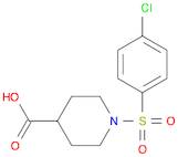 1-[(4-Chlorophenyl)sulfonyl]piperidine-4-carboxylic Acid