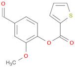 4-FORMYL-2-METHOXYPHENYL THIOPHENE-2-CARBOXYLATE