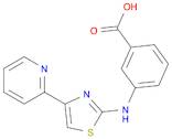 3-(4-PYRIDIN-2-YL-THIAZOL-2-YLAMINO)-BENZOIC ACID