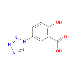 2-HYDROXY-5-(1H-TETRAZOL-1-YL)BENZOIC ACID