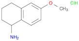 6-Methoxy-1,2,3,4-tetrahydro-naphthalen-1-ylamine Hydrochloride