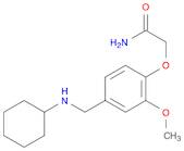 2-(4-CYCLOHEXYLAMINOMETHYL-2-METHOXY-PHENOXY)-ACETAMIDE