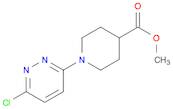 METHYL 1-(6-CHLORO-3-PYRIDAZINYL)-4-PIPERIDINECARBOXYLATE