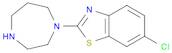 6-CHLORO-2-(1,4-DIAZEPAN-1-YL)-1,3-BENZOTHIAZOLE