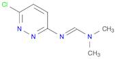 N'-(6-CHLOROPYRIDAZIN-3-YL)-N,N-DIMETHYLIMINOFORMAMIDE