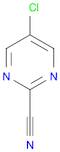 2-Pyrimidinecarbonitrile, 5-chloro- (9CI)