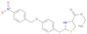 2-[[4-[(4-NITROPHENYL)METHOXY]PHENYL]METHYL]-4-THIAZOLIDINECARBOXYLIC ACID ETHYL ESTER