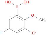 3-Bromo-5-fluoro-2-methoxyphenylboronic acid